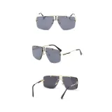 Sunglasses Irregular Polygon Oversize Rimless Classic Aviator UV Protection Goggle