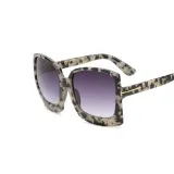 Sunglasses Square Oversized UV Protection Retro With Wide Frame Unisex