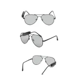 Sunglasses Multicolor Round Oversized Bluetooth Headset Polarization Eyewear