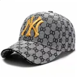 Big Brim Cap With Sun Visor And Embroidered Dome Baseball Cap