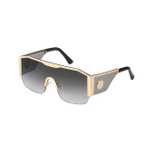 Sunglasses Flat Top Shield Sunglasses Oversized Square Rimless Shades UV400