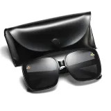 Sunglasses Multicolor Bee Charm Thick Rectangle Oversized Shades Retro Flat Top With Frame