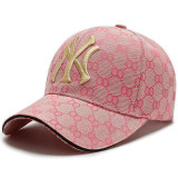 Big Brim Cap With Sun Visor And Embroidered Dome Baseball Cap