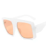 Sunglasses Square Lens Aviators Goggles UV400 With Large Frame Shades