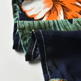 Kids Boys Print Sandy Beach T-shirts and Short Two-Piece Outfit