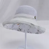Outdoor Big Brim Cotton And Linen Sun Hat Fisherman Hat
