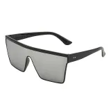 Sunglasses Multicolor Square Oversized UV Protection Vintage Retro Flat Top With Frame
