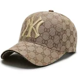 Big Brim Cap With Sun Visor And Embroidered Dome Baseball Cap