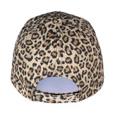 Casual Fashion Cap And Leopard Print Baseball Cap