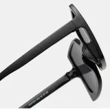Sunglasses Square Oversized UV Protection Retro With Wide Frame Unisex