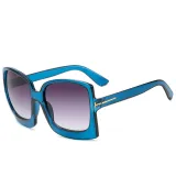 Sunglasses Square Oversized UV Protection Retro With Wide Frame Unisex