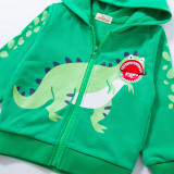 Toddler Kids Boys Cartoon Dinosaur Jacket