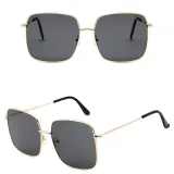Sunglasses Multicolor Fashion Square Aviators Sunglasses Flat Mirrored Lens