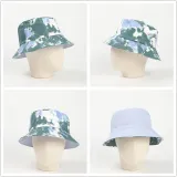 Double-Sided Reversible Sunhat Tie Dye Basin Cap