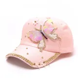 Big Butterfly Personality Hoop Cap Visor Baseball Cap