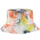 Double-Side Reversible Sunhat Tie Dye Bucket Cap