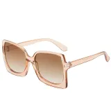 Sunglasses Square Oversized UV Protection Retro With Wide Frame Unisex