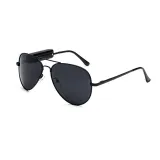 Sunglasses Multicolor Round Oversized Bluetooth Headset Polarization Eyewear