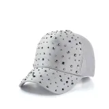 Bright Diamond Rhinestone Cap And Sunscreen Baseball Cap