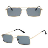 Sunglasses Rectangle Frame UV Protection Fashion Square Tinted Lens Vintage Sun Glasses