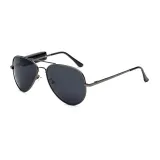 Sunglasses Multicolor Round Oversized Bluetooth Headset Polarization Eyewear