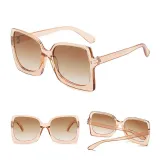 Sunglasses Square Oversized UV Protection Retro With Wide Frame Unisex