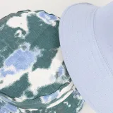 Double-Sided Reversible Sunhat Tie Dye Basin Cap