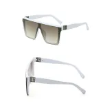 Sunglasses Square Oversized Lens Flat Top Retro Eyewear