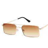 Sunglasses Rectangle Frame UV Protection Fashion Square Tinted Lens Vintage Sun Glasses