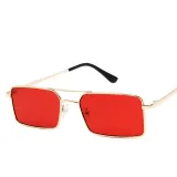 Sunglasses Rectangle Frame UV Protection Fashion Square Tinted Lens Vintage Sun Glasses