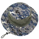 Camouflage Net Fisherman Hat Foldable Breathable Sun Hat
