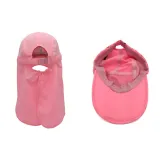 UV Protection Wide Brim Sun Hat With Detachable Peaked Cap