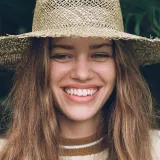 UV Protection Wide Brim Seaweed Straw Hat Sunscreen Beach Hat