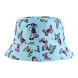 Double-Side Reversible Sunhat Pattern Bucket Cap