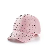 Bright Diamond Rhinestone Cap And Sunscreen Baseball Cap