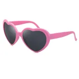 Sunglasses Fashion Oversized Heart Shaped Retro Cute Eyewear UV400