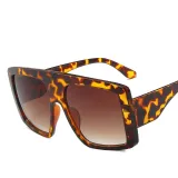 Sunglasses Square Lens Aviators Goggles UV400 With Large Frame Shades