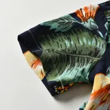 Kids Boys Print Sandy Beach T-shirts and Short Two-Piece Outfit