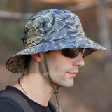 Outdoor Sun Protection Sun Hat Camouflage Fisherman Hat