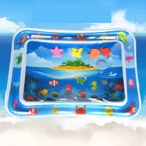Toddler Kids Inflatable Sea Island Pat Water Interactive Toy For Kids Child Adults
