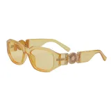 Multicolor Sunglasses Small Square Retro Wide Frame Eyewear