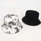 Double-Sided Reversible Sunhat Tie Dye Basin Cap