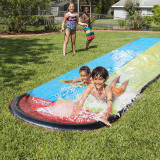 Water Slide Bed Double Surfboard Swimming Pool Outdoor Water Toys Crash Pad