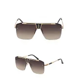 Sunglasses Square Oversize Classic Aviator UV Protection Goggle
