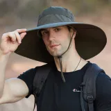 Outdoor Waterproof  Big Eaves Mountaineering Anti-Ultraviolet Sun Hat