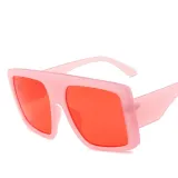 Sunglasses Square Lens Aviators Goggles UV400 With Large Frame Shades