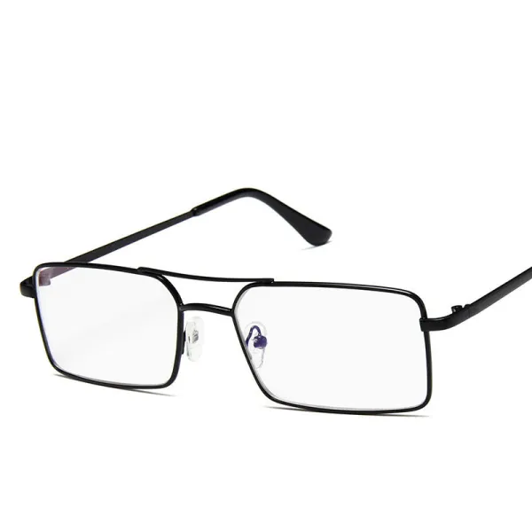 Transparent Sunglasses Rectangle Frame UV Protection Fashion Square Tinted Lens Vintage Sun Glasses