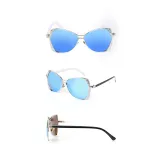 Sunglasses Square Aviators Sunglasses UV400 Metal Lace With Frame Shades