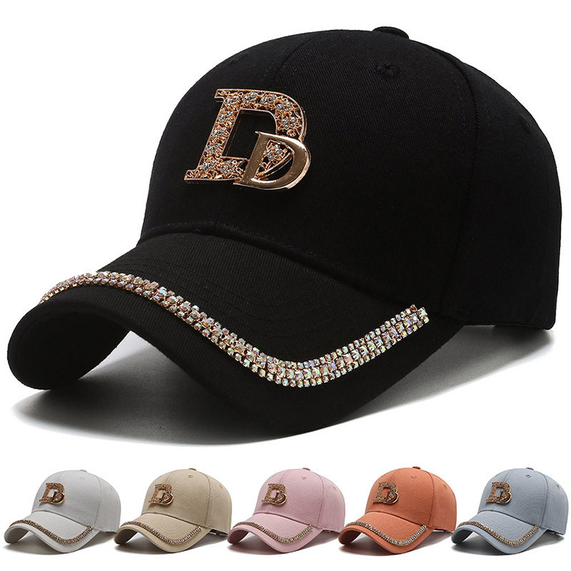 Diamond Peaked Cap Fashion National Trend Baseball Cap