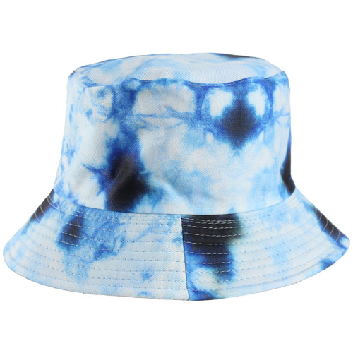 Double-Side Reversible Sunhat Tie Dye Bucket Cap